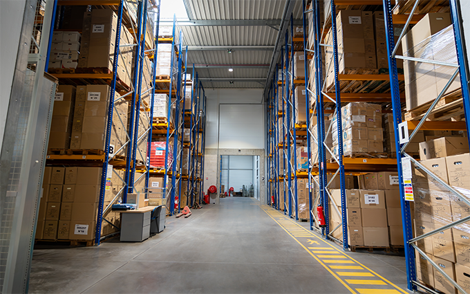 Entrepot de stockage d'archives